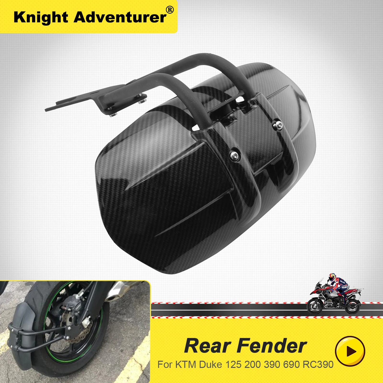 Для Duke 125 200 390 690 RC390 аксессуары для мотоциклов брызговик заднего крыла