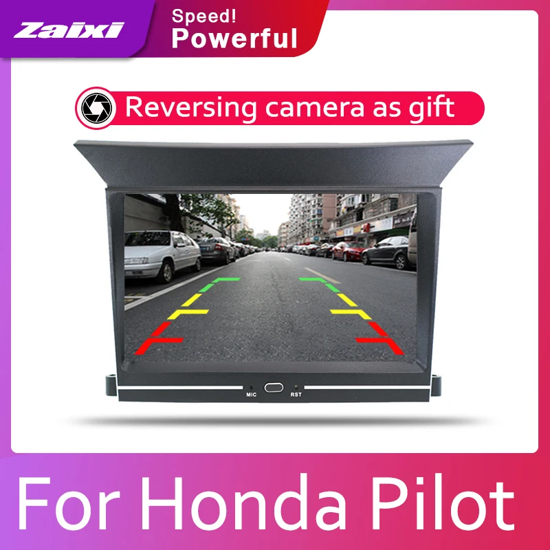 Автомобильная система Android ZaiXi 1080P IPS ЖК экран для Honda Pilot 2009 ~ 2014 автомагнитола с GPS
