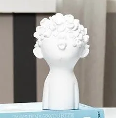 white(small1) Винтажные аксессуары для украшения дома из смолы, современный декор Hogar, домашний декор, украшение стола, украшение стола и аксессуары - Цвет: white(small1)