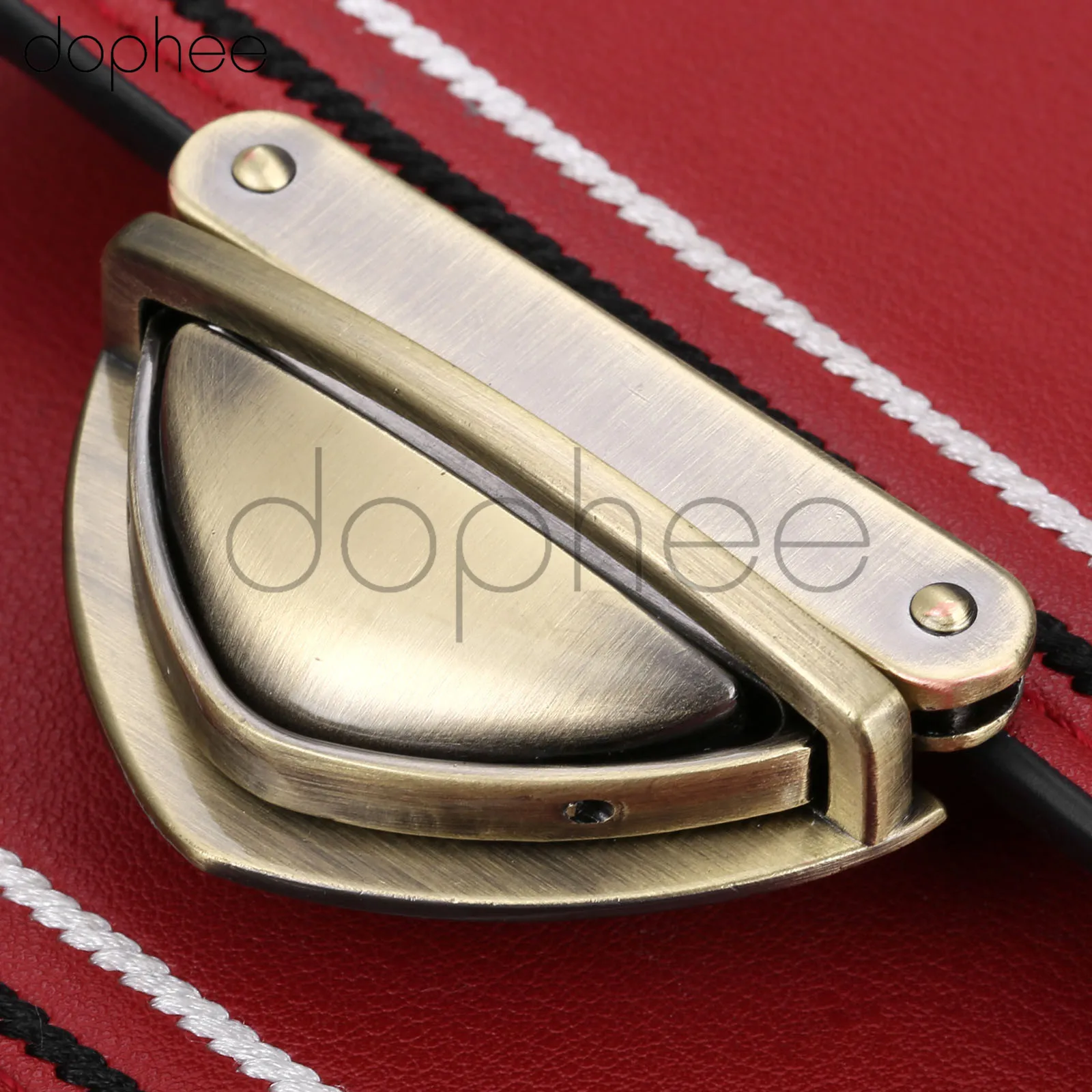 Dophee 1 комплект замок застежка застежки пряжки для кожаной сумки чехол сумочка