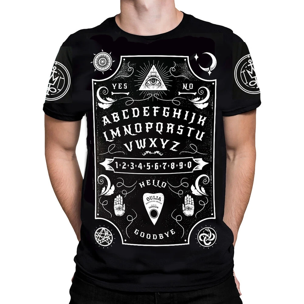 OUIJA доска футболка Темная сторона оккультистическая коллекция Размеры S - 4XL