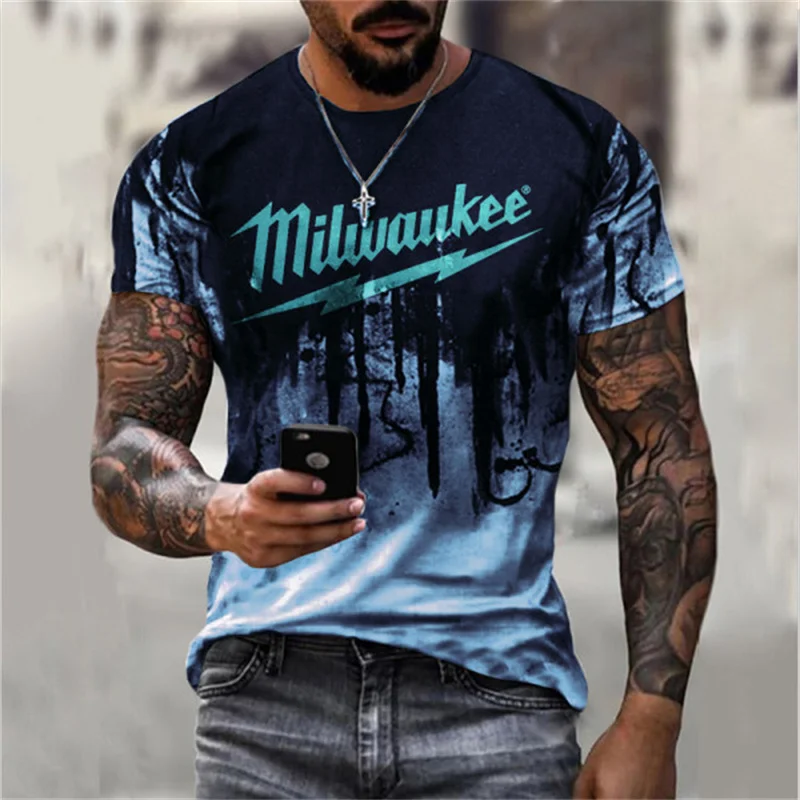 

2021 New Three-Dimensional Graphic T-shirt Men's Casual Top fun 3D Printing T-shirt Summer O-neck Shirt Streetwear