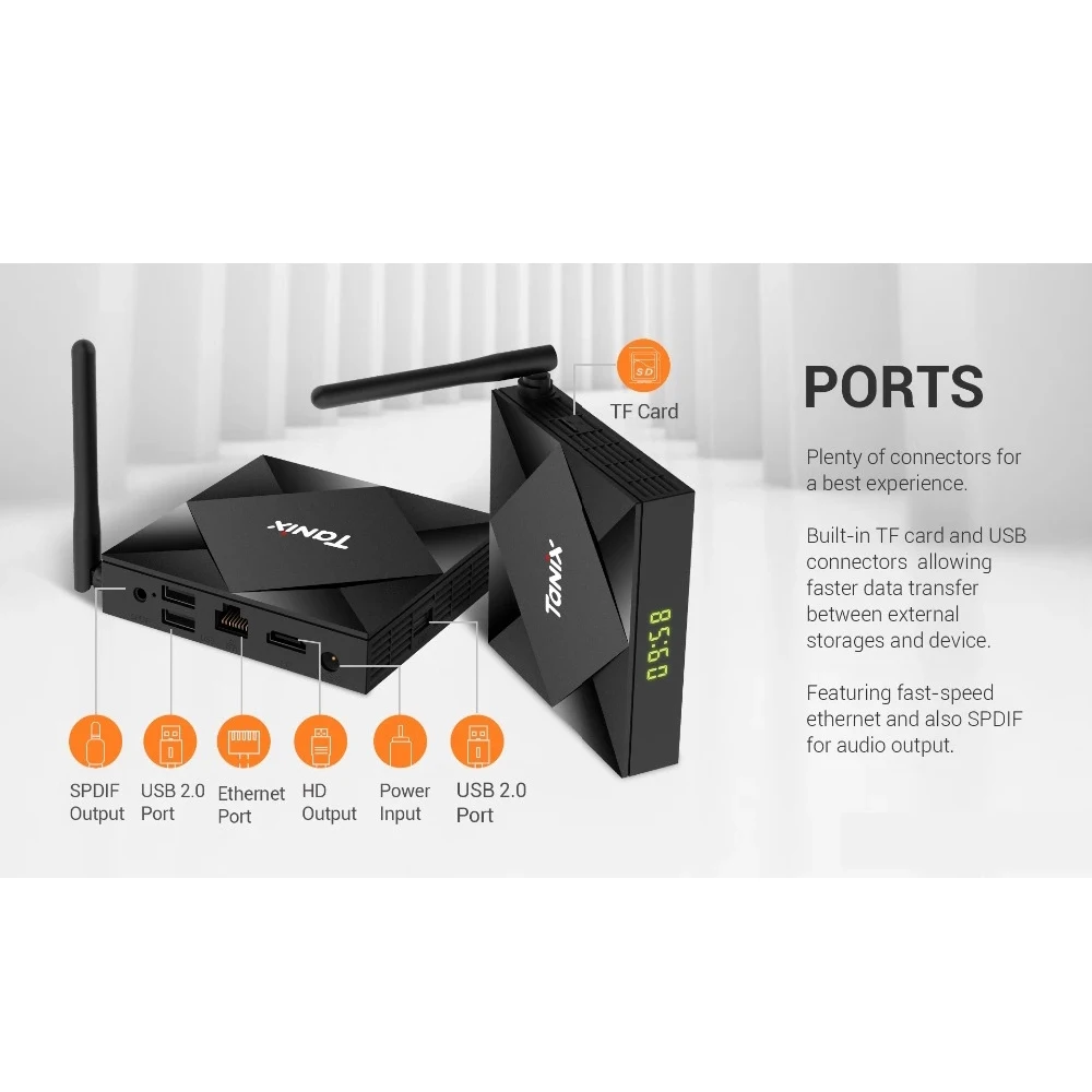 ТВ приставка TANIX TX6S Smart Android 10 0 4 Гб RAM 32 64 ROM Allwinner H616 WiFi медиаплеер 4K 6K HD 2 ГБ 8