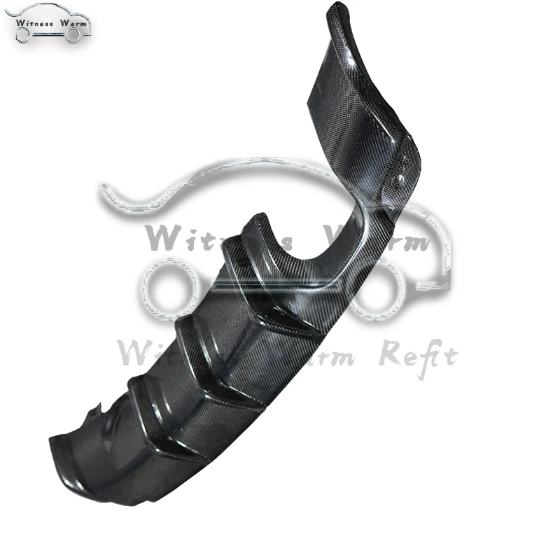 Стандартный задний диффузор из углеродного волокна A1 для заднего бампера губ