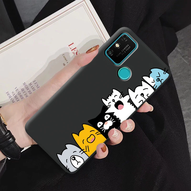 Protect Phone Cases Shell For Huawei Honor 9A Goofy Pluto Cute Pig Cartoon Colorful Cover Bumper Case |