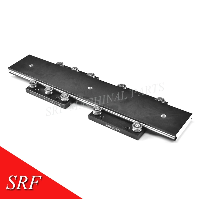 Алюминиевые роликовые линейные направляющие шириной 50 мм OSGR10 L = 900 с блоком