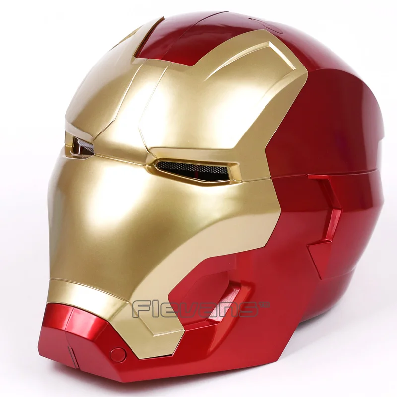 Мстители Железный человек Шлем косплей супергерой Marvel Tony Stark экшн фигурка сенсорная маска с светодиодный легкий шлем