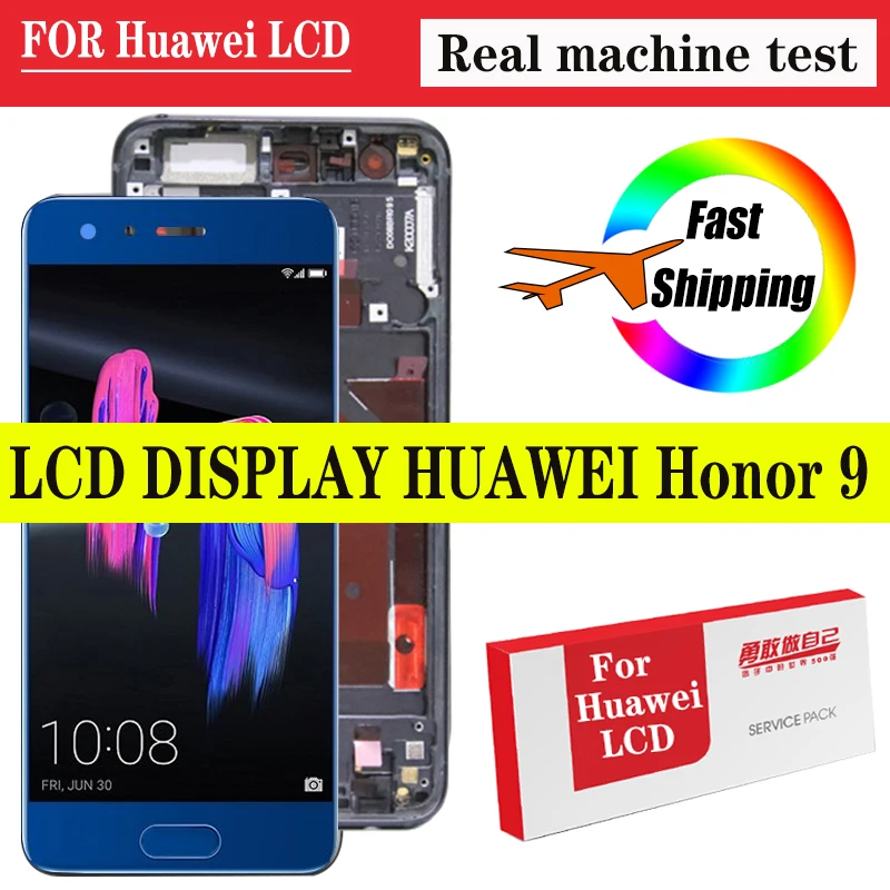 Оригинальный Axisinternational для 5 15 дюймового Huawei Honor 9 Стандартный ЖК дисплей с