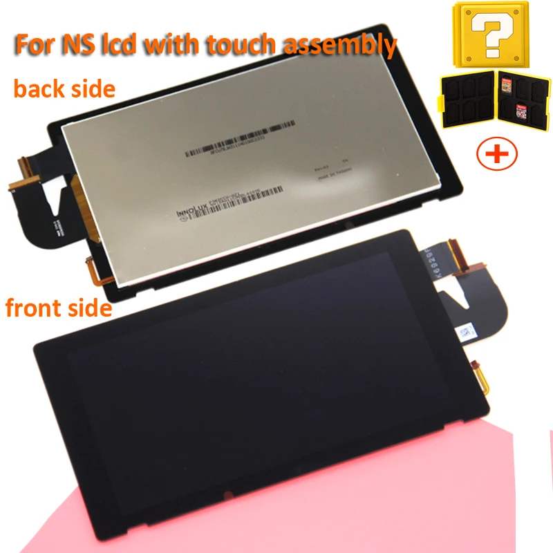 Запасные части верхний нижний и Нижний ЖК экран дисплей для Nintendo DS Lite/NDS/NDSL/NDSi New 3DS