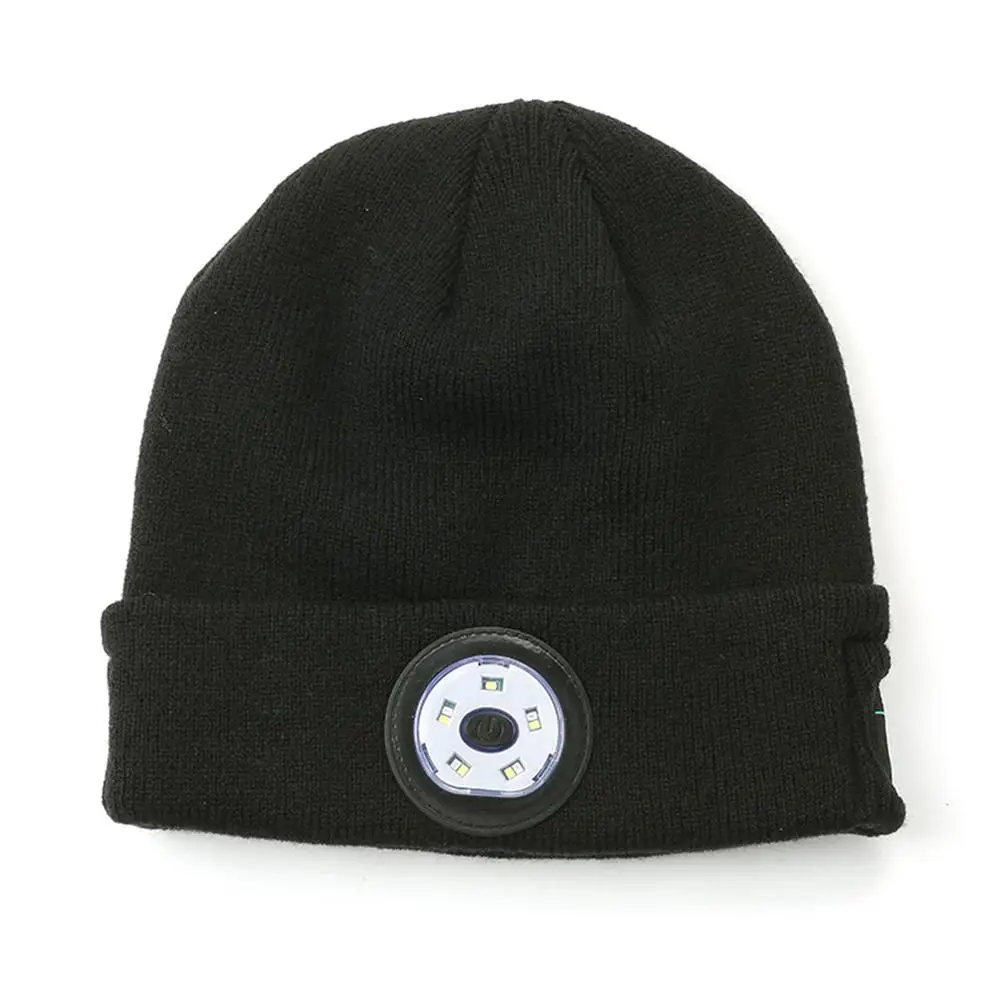 

Warm Beanie Wireless LED Hat Smart Cap Headset Headphone Speaker Communication Night Outdoor Lighting
