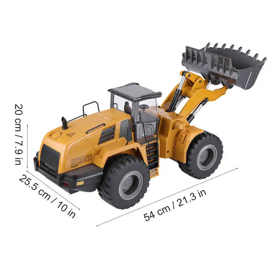 HUINA 1350 1550 1573 1574 1593 1/14 RC экскаватор грузовик строительный трактор детская игрушка с