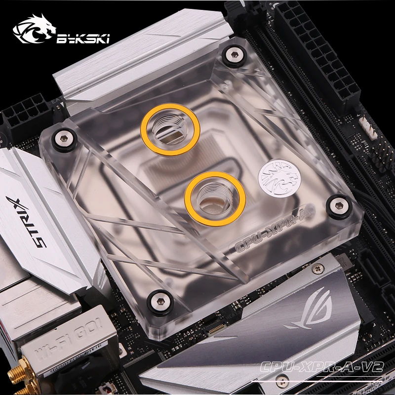 Кулер для процессора Bykski boutique gift кулер INTEL LGA 2011 115X X299 с водяным охлаждением rgb
