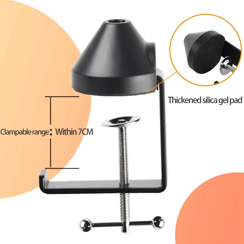 

Heavy Duty Universal Microphone Stand Adjustable Suspension Boom Scissor Arm Mount Stand Holder for Voice Recording