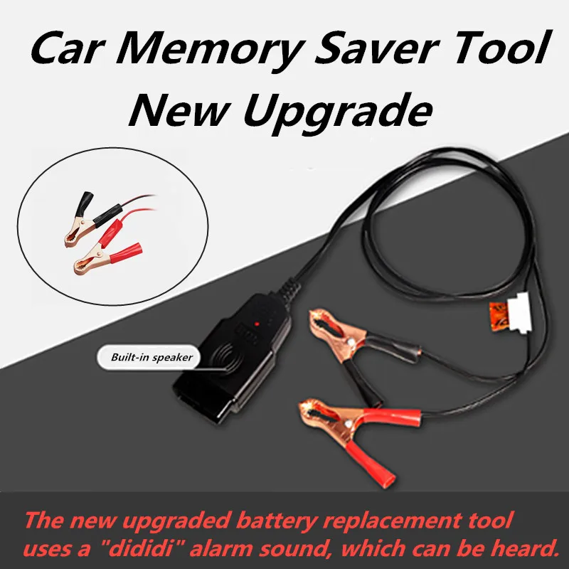 

Car Clips Battery Clamps Maintaining Car OBD Computer ECU Memory Saver Replace Battery Safe Tool Auto Testing Accessories