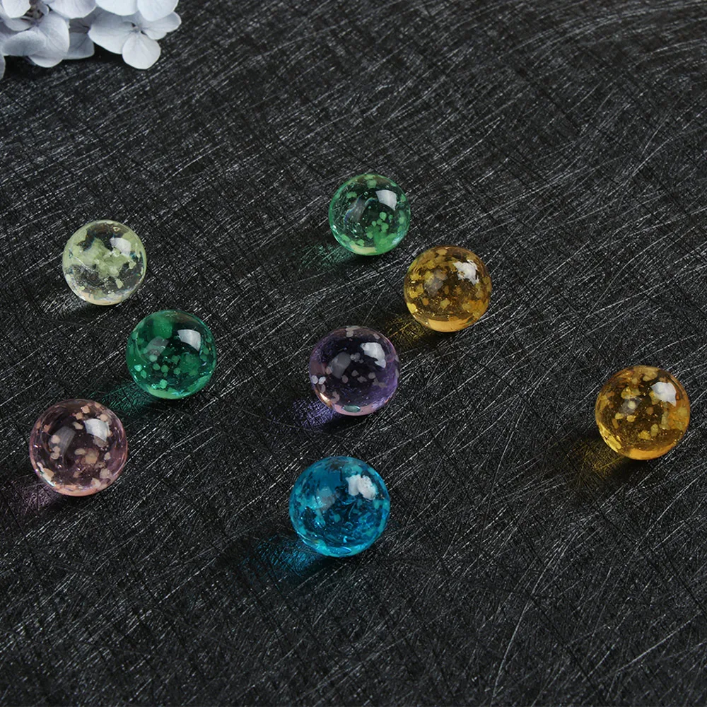 10 шт. световой Стекло мяч 14 мм кремово-консоли видео игры пинбол машины крупного