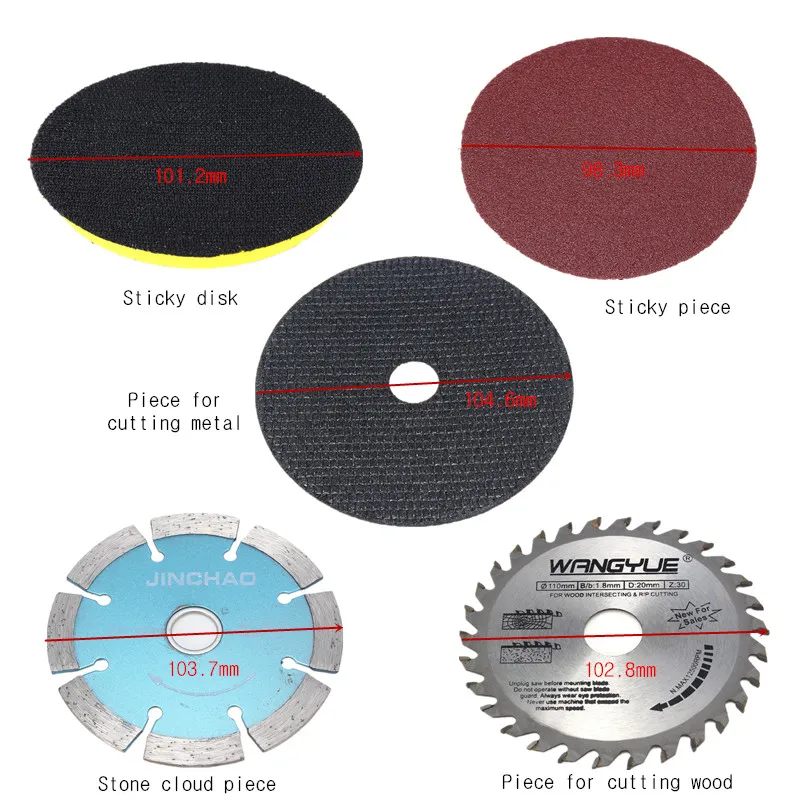 

Drillpro 10pcs/set 10mm Diameter Cutting Accessories For Variable Angle Grinder & Hand Drills High Quality