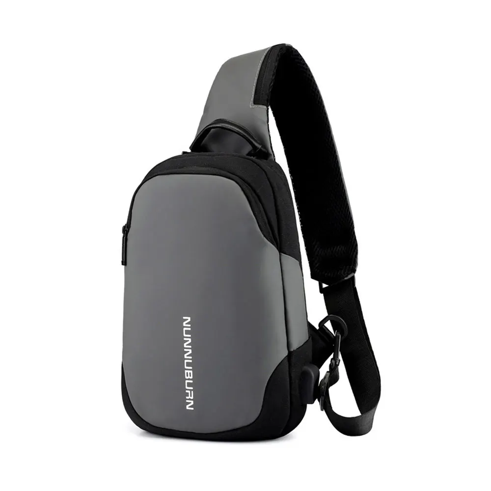 

Fashion Men's Shoulder Bags Husband USB Charging Multi-function Handbag For Male Phone Purse Outdoor Travel Chest Crossbody Bag
