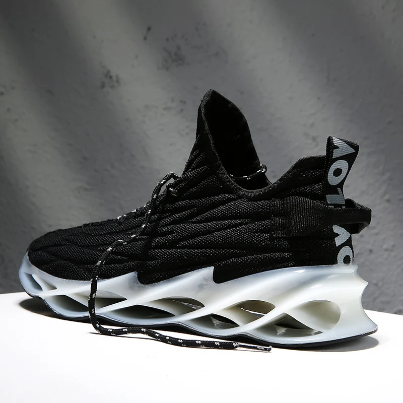

New Outdoor Men Blade Sneakers Zapatillas Walking Casual Shoes High-quality Lace-up Cushioning Breathable Trainers Shoes