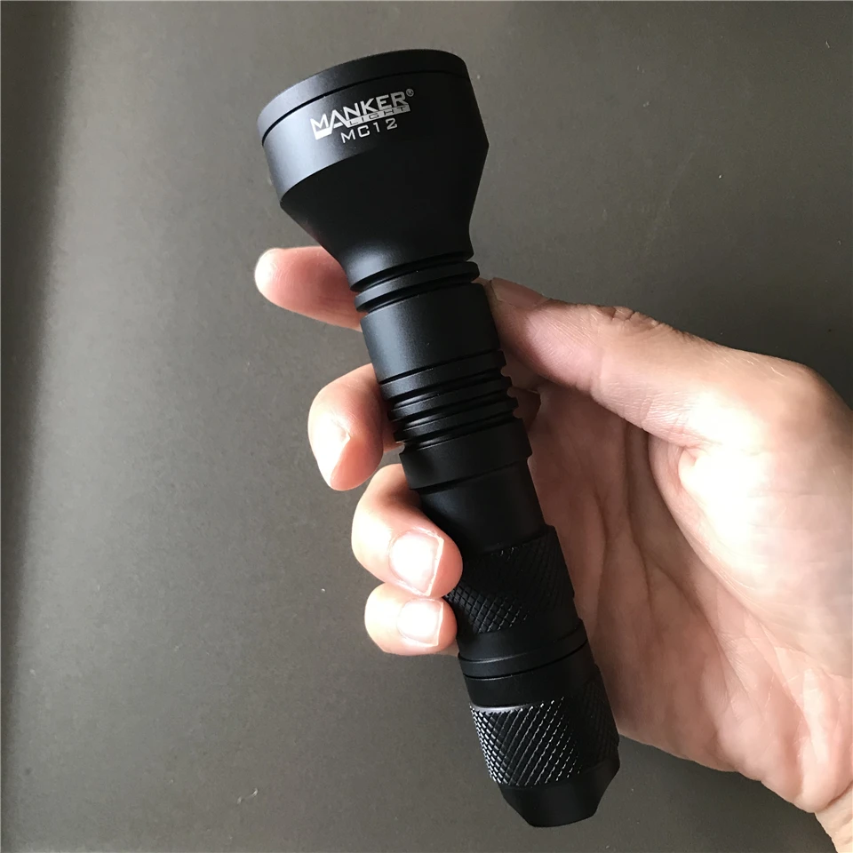 Светодиодный фонарик Manker MC12 с микро USB 650 м|Фонарики и осветительные приборы| |