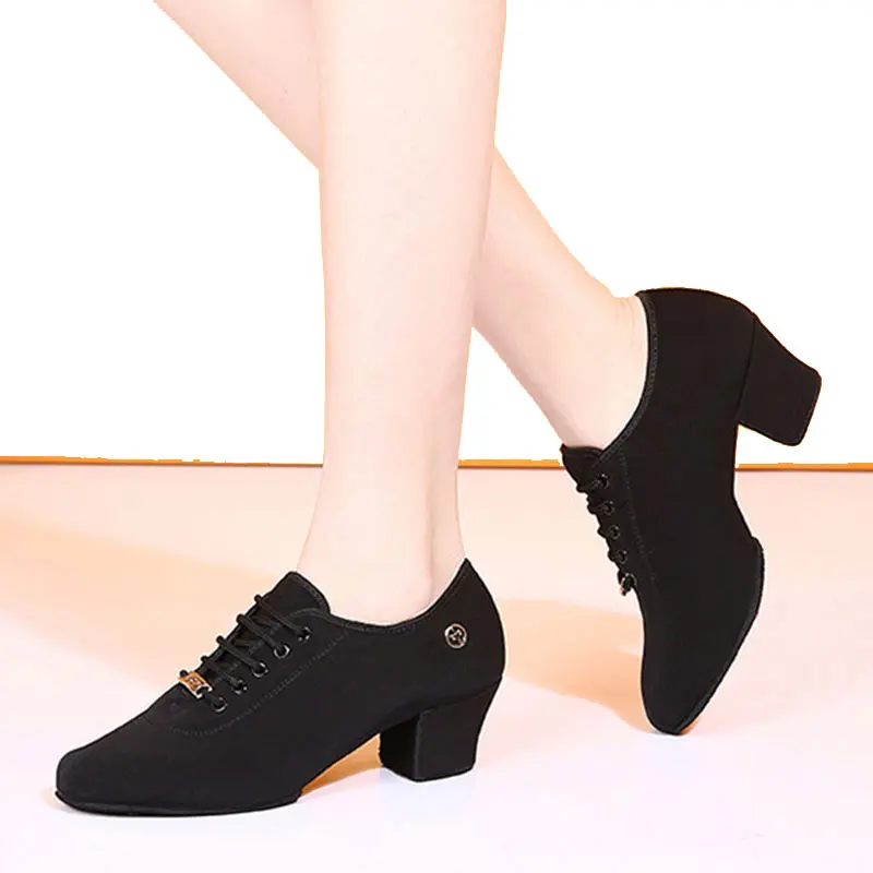 Latin Dance Shoes For Women Female Jazz Salsa Dancing Shoes Girls Training Ballroom Tango Modern Sneakers