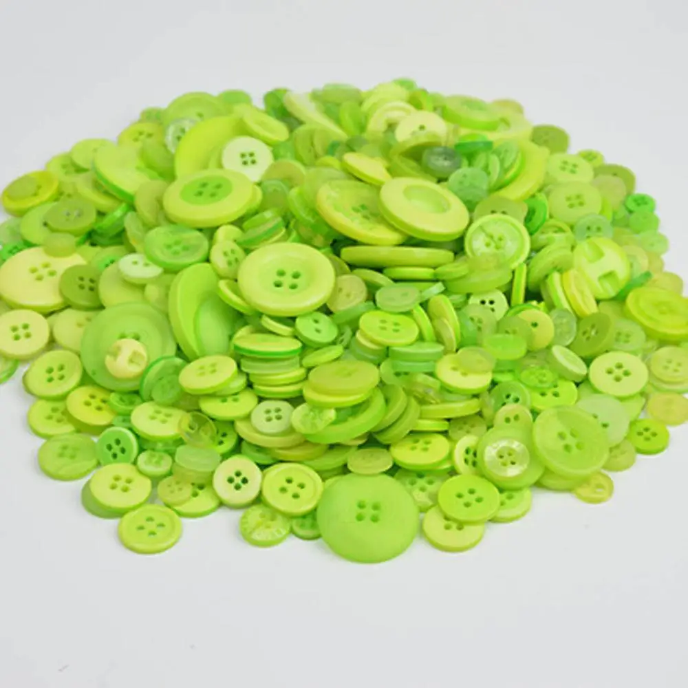 100 шт. пуговицы из смолы с 4 отверстиями и 2 | Дом сад