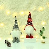 gnome dolls holiday christmas elf ornaments thanks giving day gifts xmas trees dining table sofa bedroom bedside decoration