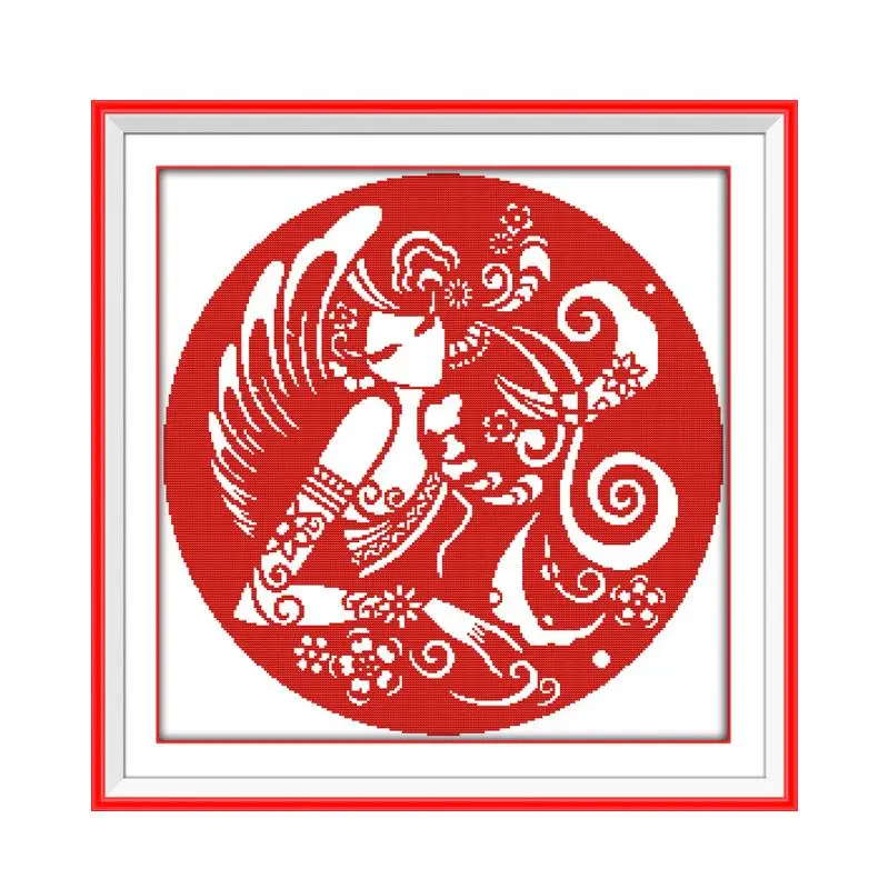 

Набор для вышивки крестиком из бумаги 14ct 11ct