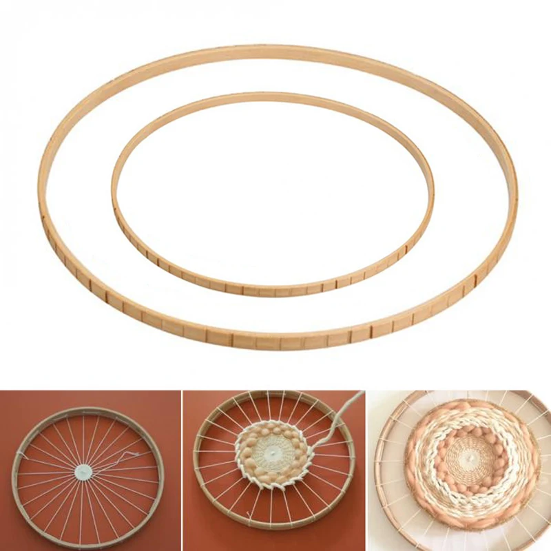 Круглая деревянная вязальная машина рандомные инструменты для рукоделия