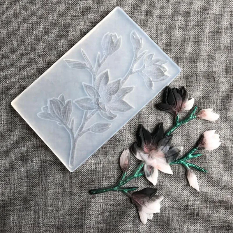 

Large Flower Epoxy Resin Silicone Mold Soft Clay Cemento Plaster Concrete Molds Forma De Silicone 3d Wall Panel Modeling Mould