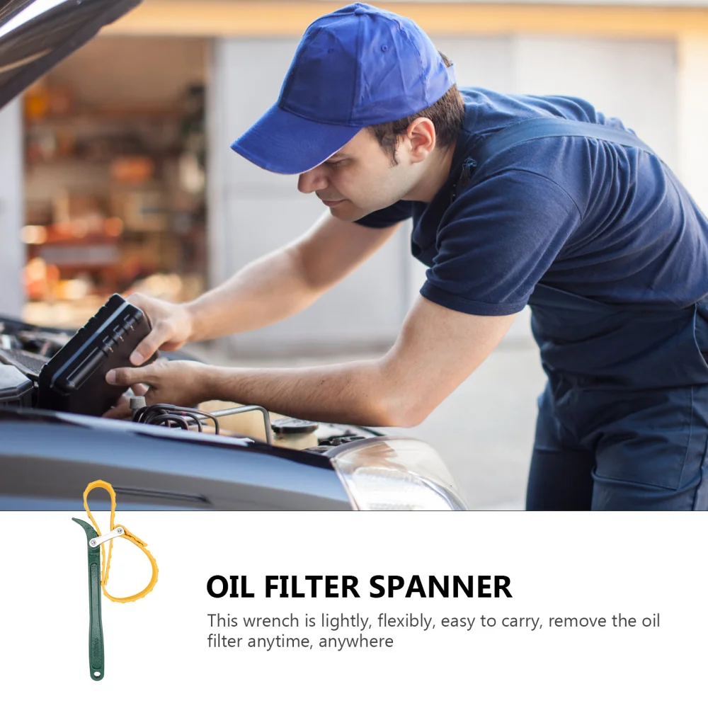 

1Pc Practical Automobile Filter Wrench Oil Filter Removal Tool Green Orange