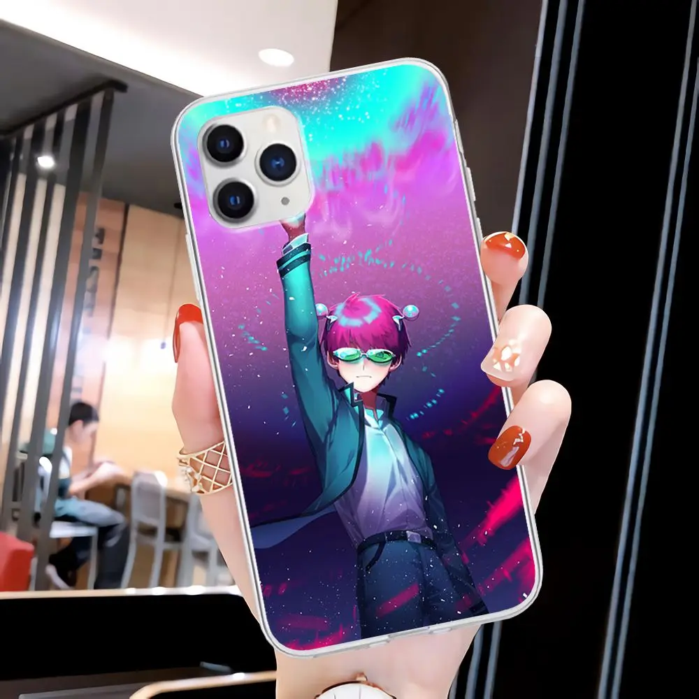 

The Disastrous Life Of Saiki K Transparent Mobile Phone Cover For Huawei P20 P40 Lite P30 Pro P Smart Nova 3e 6 Se Clear Case