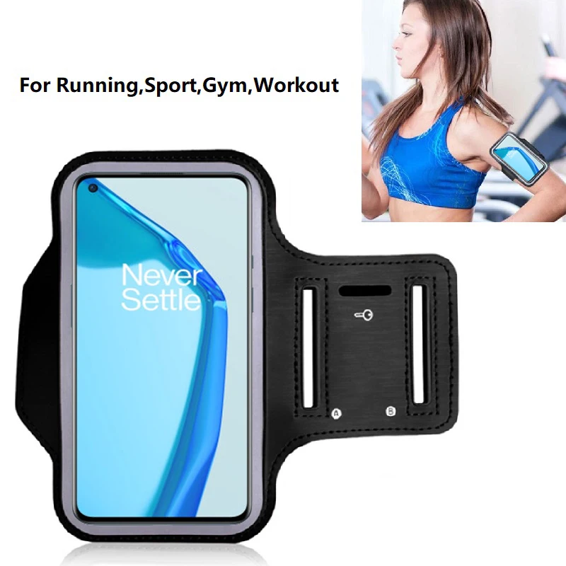 

Running Sport Phone Arm Band Case For Oneplus 9 9R 7 7T Pro Phone Holder Pouch Fitness Bag For Oneplus 8 8T Pro Waterproof Case