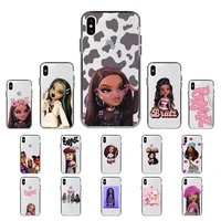 yndfcnb lovely doll bratz phone case for iphone 11 12 pro xs max 8 7 6 6s plus x 5s se 2020 xr fundas