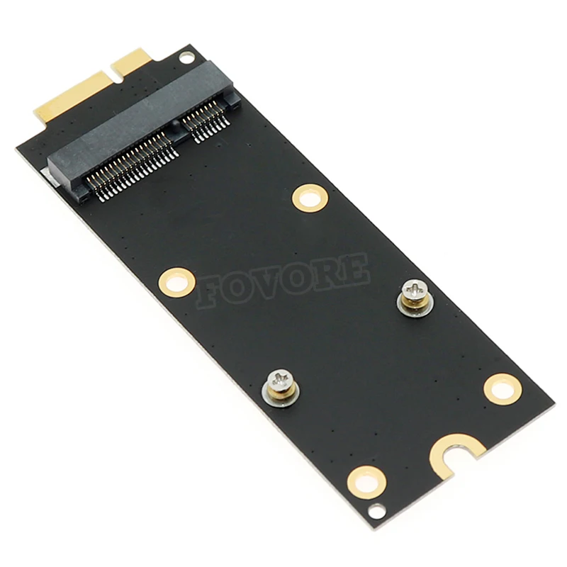 

SATA to mSATA converter mSATA to SATA 7+17 Pin SSD adapter 2012 for MacBook Pro MC976 A1425 A1398