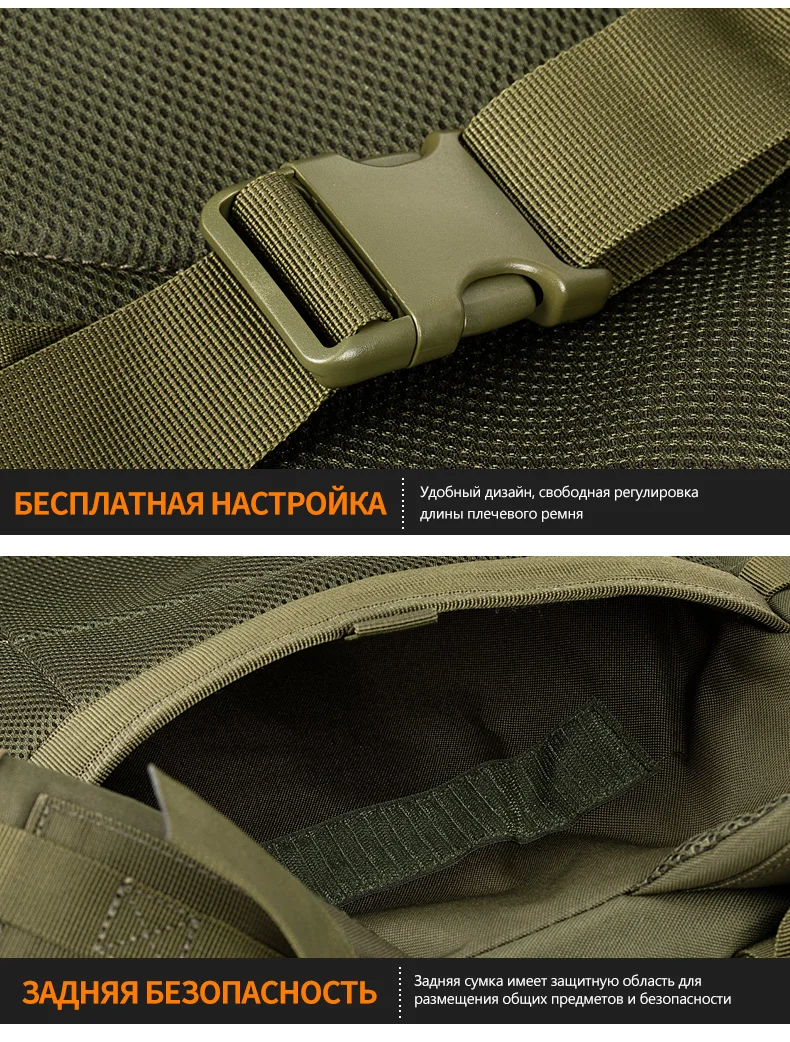 36L военная сумка мужская 3P Тактический Рюкзак molle Многофункциональный Водонепроницаемый Открытый кемпинг плечо походный рюкзак