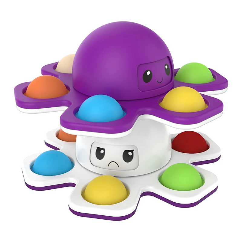 WEMMICKS детская игрушка для смены лица вращающаяся пузырьковая отжима пальцев Beyblade