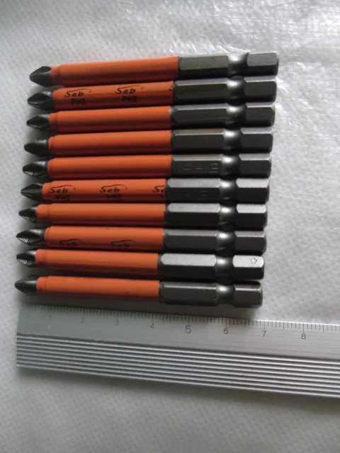 Высокое качество 10 шт. 1/4 &quotшестигранный хвостовик магнитный наконечник PH2