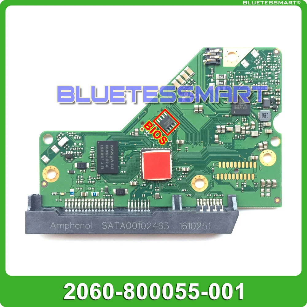 hdd pcb логическая плата 2060 800055 001 rev ap1 для wd 35