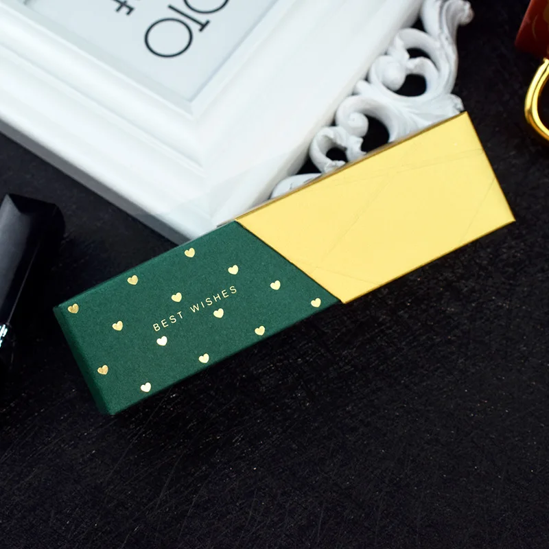 Подарочная коробка в форме помады для конфет Свадебная Упаковка детского