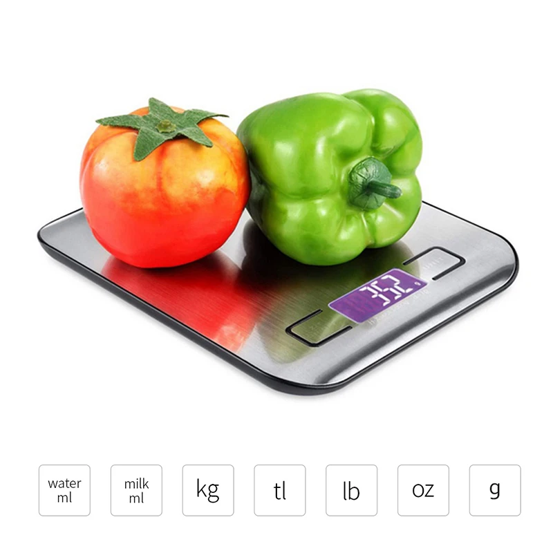 5 кг/1 г цифровые кухонные весы электронные lcd пищевые цифровые весы для кухни Взвешивание Высокоточный измерительный инструмент