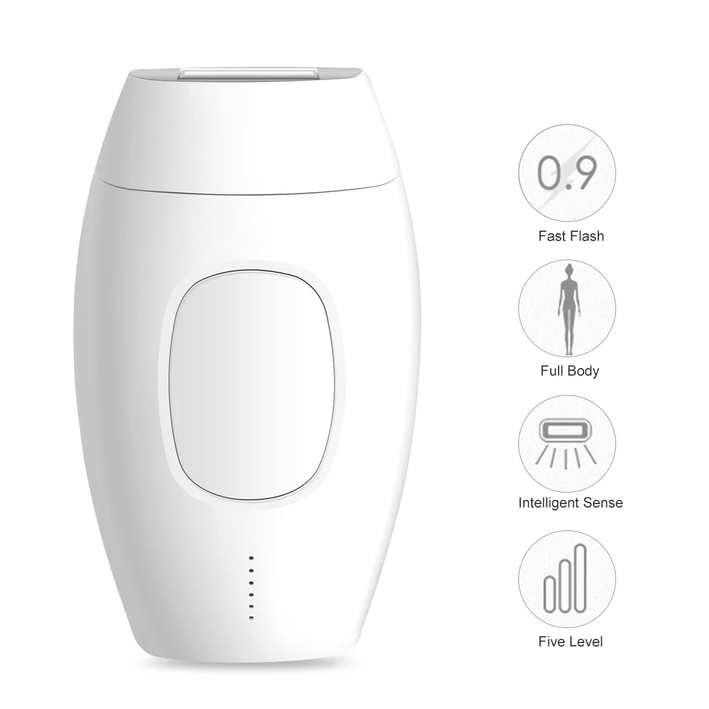 

600000 Flash Permanent Hair Remover IPL Epilator Professional Laser Painless Whole Body Facial Hair Removal Machine Women