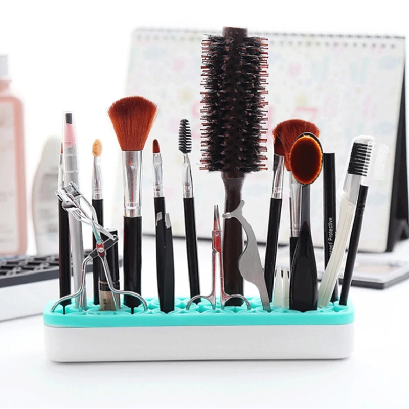 

1Pcs Makeup Brush Holder Cosmetic Storage Box Makeup Brush Holder Brush Storage Box