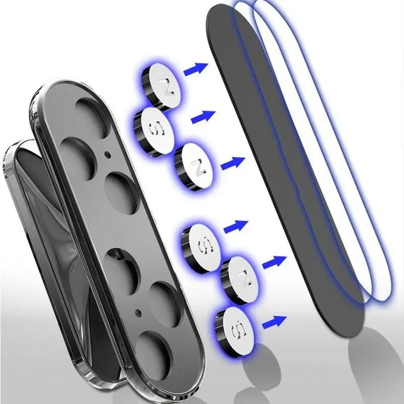 

Car Phone Holder 360 Degree Mobile Phone Holder Stand in Car Magnetic GPS Mount Support Smartphone iPhone 11 Pro Xiaomi Samsung