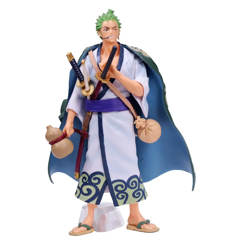 Белое кимоно Ronoa Zoro Sauron из ПВХ модель в подарок T30 2019|Игровые фигурки и