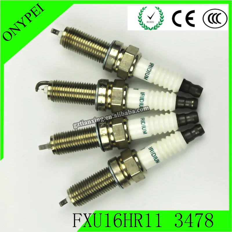 4x FXU16HR11 3478 18847 11160 иридиевая Свеча зажигания для Hyundai Santa Sport Sonata Kia FXU16HR 11 1884711160