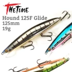 THETIME Hound Glider 125F 19 г воблер длинная забросная приманка для гольяна искусственная приманка IMA Плавающая приманка для половинной воды для принадлежностей для ловли щуки