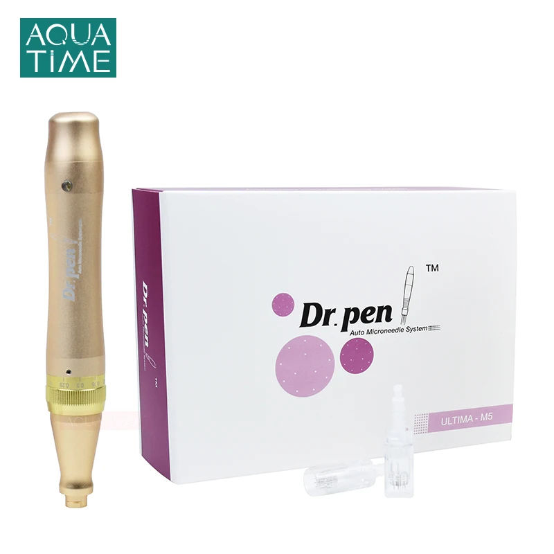 Электрический Dr.Pen Ultima M5 Microneedle Auto Derma Pen Mesotherapy инструмент для красоты кожи лица с 12