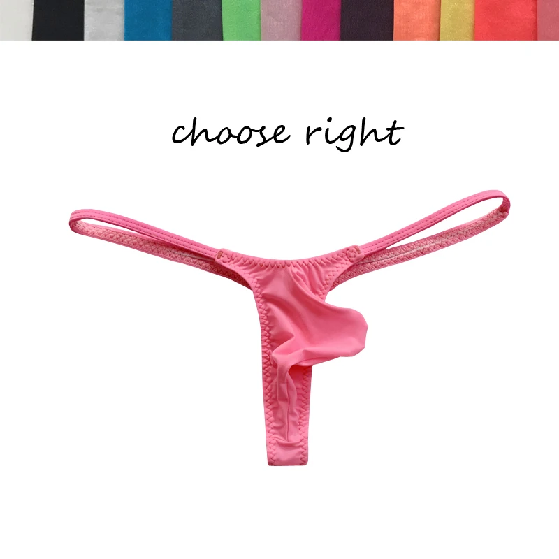 Пикантное мужское тонкое полупрозрачное нижнее белье с низкой - Цена: 4.96