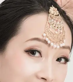 headwear Индийские пакистанские аксессуары для танцев, женские серьги для танцев, головной убор - Цвет: headwear