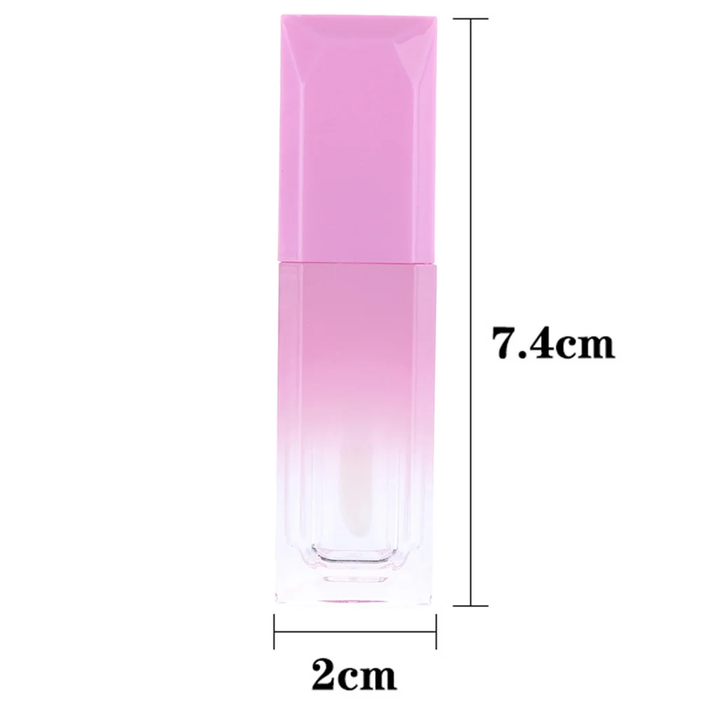 

5 Pieces 5ml Colorful Lip Gloss Tube Diy Lip Gloss Tube Bottle Gloss Lips Empty Cosmetic Containers